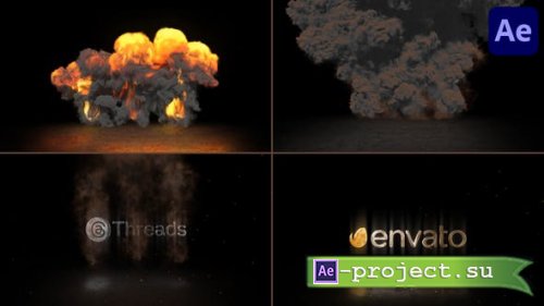Videohive - Fast Explosions Logo Reveal for After Effects - 48432100 - Project for After Effects