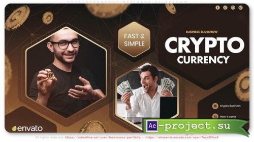 Videohive - Cryptocurrency Business Slideshow - 48454680 - Project for After Effects
