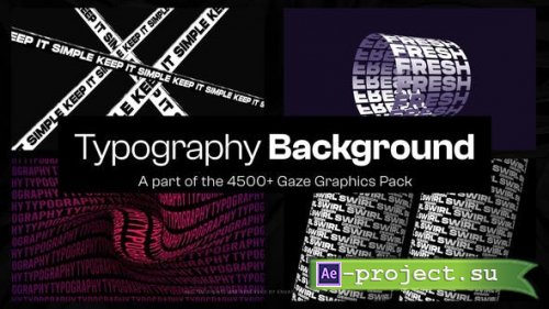 Videohive - 16 Typography Backgrounds - 48459812 - Project for After Effects