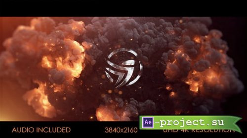 Videohive - Fire Explosion Logo Reveal - 48460256 - Project for After Effects