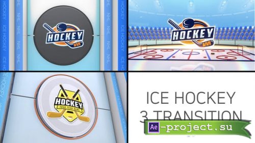 Videohive - Ice Hockey Logo Transition - 48286573 - Project for After Effects