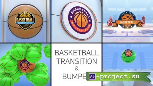 Videohive - Basketball Logo Transition & Bumper - 47887152 - Project for After Effects
