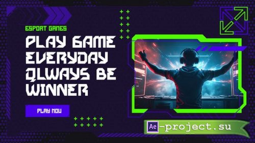 Videohive - ESport Slides Promo - 48472670 - Project for After Effects