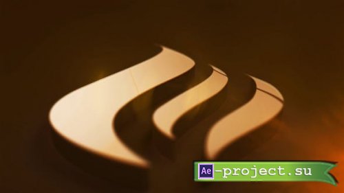 Videohive - Gold Reflection Logo - 48493328 - Project for After Effects