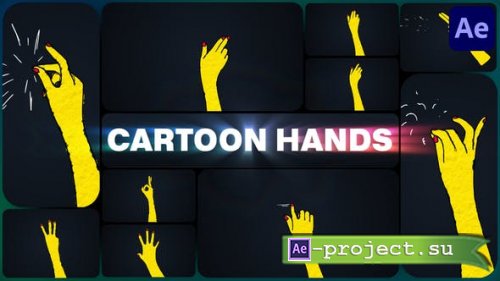 Videohive - Cartoon Hands for After Effects - 48499776 - Project for After Effects