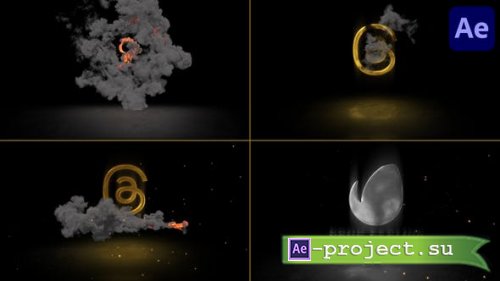 Videohive - Fire and Smoke Logo Reveal for After Effects - 48472622 - Project for After Effects