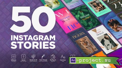 Videohive - Fashion Instagram Stories - 48485022 - Project for After Effects