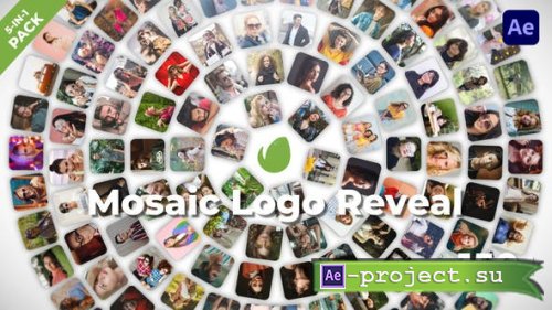 Videohive - Mosaic Logo Reveal - 48048207 - Project for After Effects