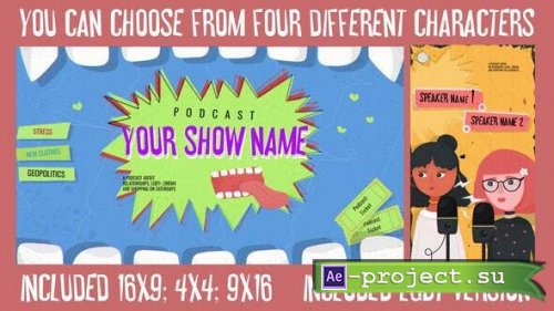 Videohive - Podcast Show Intro - 48514133 - Project for After Effects