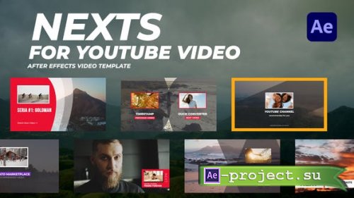 Videohive - Nexts for Youtube Video - 48531503 - Project for After Effects