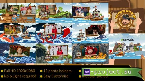 Videohive - Kids Pirate Adventure - 48564892 - Project for After Effects