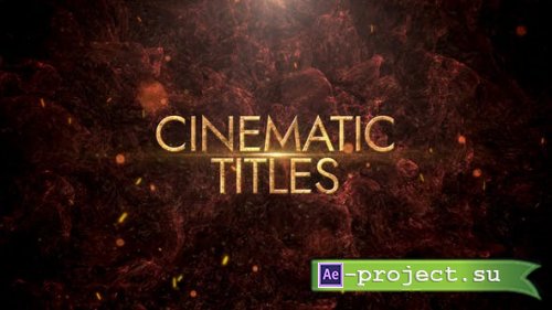 Videohive - Cinematic Titles - 48557657 - Project for After Effects