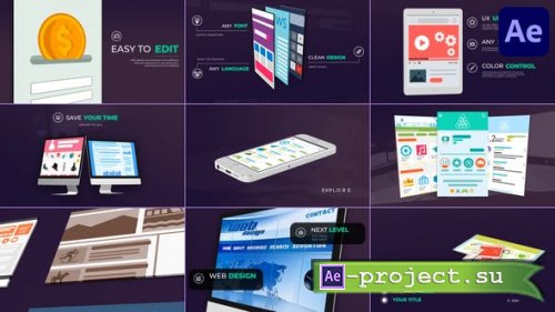 Videohive - Website Presentation Pack for After Effects - 48588677 - Project for After Effects