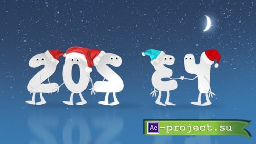 Videohive - New Year Cartoon 2024 | After Effects - 48575805 - Project for After Effects