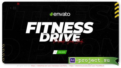Videohive - Fitness Drive Opener - 48596725 - Project for After Effects