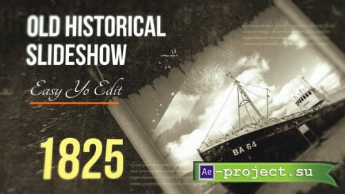 Videohive - Old Historical Slideshow - 48598537 - Project for After Effects