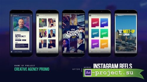 Videohive - Creative Agency Instagram Reels - 48614581 - Project for After Effects