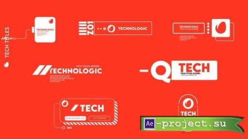 Videohive - Technological Titles - 47626177 - Project for After Effects