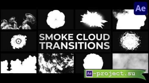 Videohive - Smoke Cloud Transitions for After Effects - 48605566 - Project for After Effects