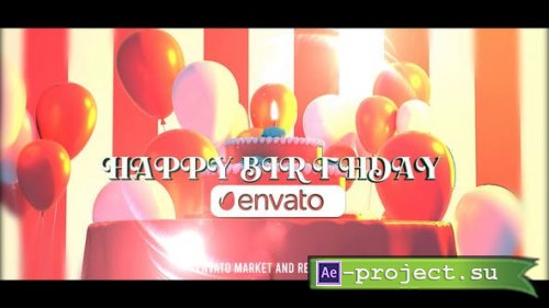 Videohive - Happy Birthday - 48601992 - Project for After Effects