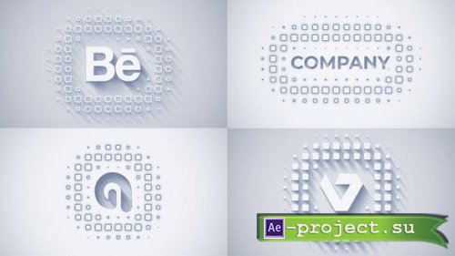 Videohive - Squares Minimal Logo Reveal (14 in 1) - 48623081 - Project for After Effects