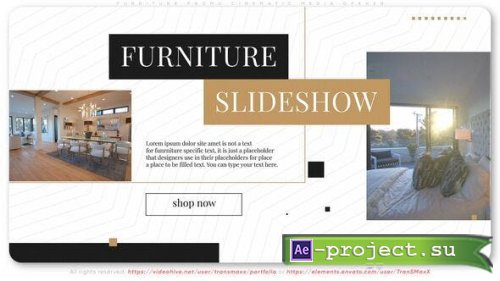 Videohive - Furniture Promo Cinematic Media Opener - 48583699 - Project for After Effects