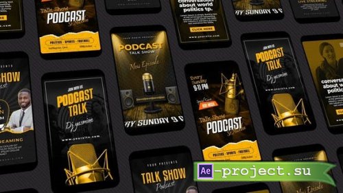 Videohive - Podcast Instagram Reels - 48622913 - Project for After Effects