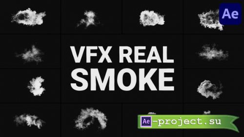 Videohive - VFX Real Smoke for After Effects - 48632972 - Project for After Effects