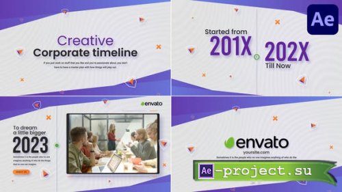 Videohive - Creative Corporate Timeline Slideshow for After Effects - 48633330 - Project for After Effects