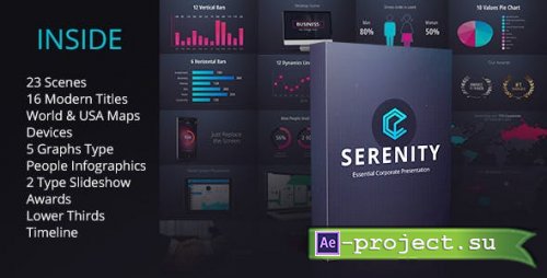 Videohive - Serenity - Corporate Presentation Pack - 16153482 - Project for After Effects