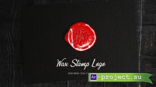 Videohive - Wax Stamp Logo ( Red, Gold, Silver ) - 23269840 - Project for After Effects