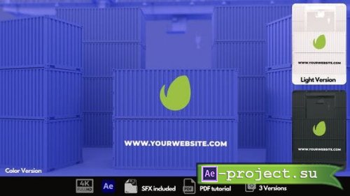 Videohive - Shipping Logo Reveal - 48604263 - Project for After Effects