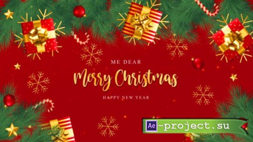 Videohive - Merry Christmas Intro - 48624588 - Project for After Effects