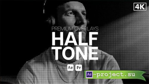 Videohive - Premium Overlays Halftone - 48662186 - Project for After Effects