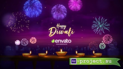 Videohive - Happy Diwali Wishes - 48658882 - Project for After Effects