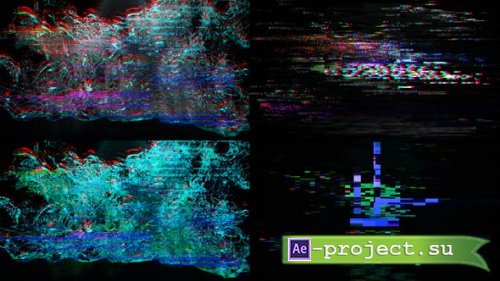 Videohive - Glitch Water Logo Reveal - 48398294 - Project for After Effects
