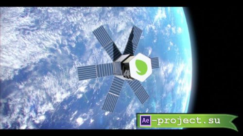Videohive - Satellite Placed Into Earth Orbit - 14634908 - Project for After Effects