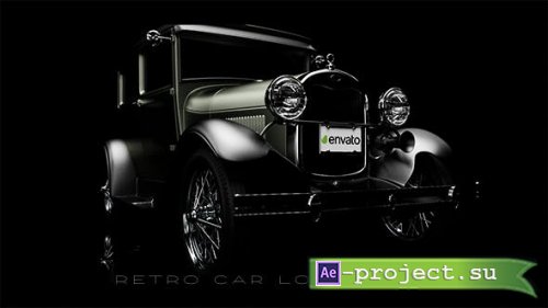 Videohive - Retro Car Logo Reveal - 18831575 - Project for After Effects