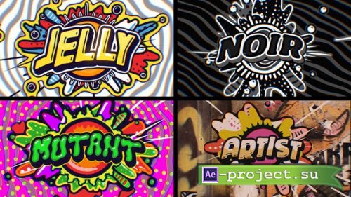 Videohive - Jelly Pop Title Opener (7 Pack) - 48686987 - Project for After Effects