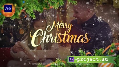 Videohive - Merry Christmas Slideshow - 48694159 - Project for After Effects