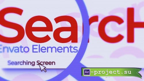 Videohive - Searching Screen - 48689568 - Project for After Effects