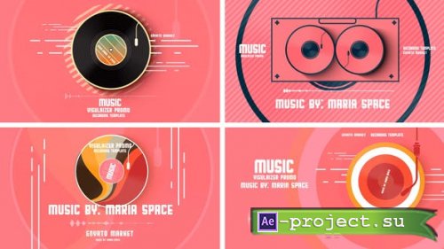 Videohive - Retro Audio Visualizer - 48710930 - Project for After Effects