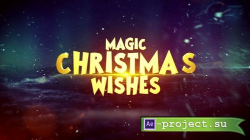 Videohive - Magic Christmas Wishes 2024 - 48760007 - Project for After Effects