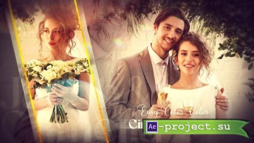 Videohive - Cinematic Wedding Slideshow | Beautiful Love Story - 48677879 - Project for After Effects