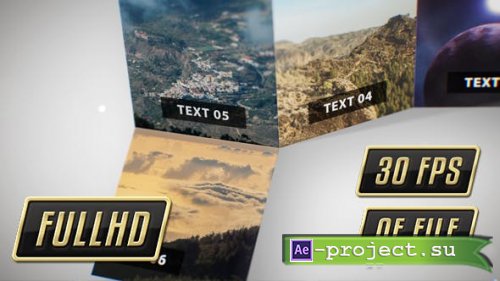 Videohive - Flipping Cards - Photo Slideshow - 19401747 - Project for After Effects