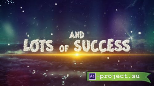 Videohive - Magic Snowflakes Wishes 2024 - 48792578 - Project for After Effects