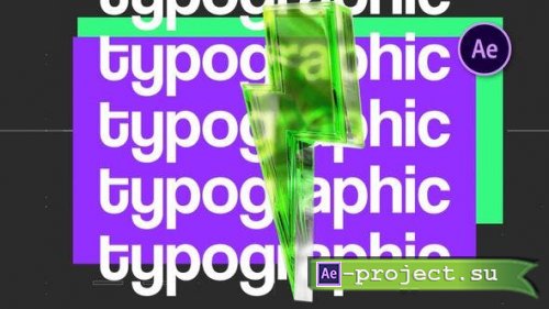 Videohive - Glass Render Typographic Opener - 48757106 - Project for After Effects