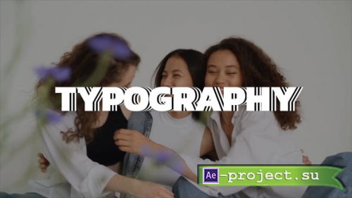 Videohive - Typography Titles | AE - 48755804 - Project for After Effects