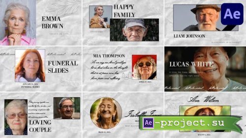 Videohive - Funeral Slides for After Effects - 48770892 - Project for After Effects