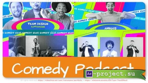 Videohive - Comedy Podcast Guest Opener - 48776274 - Project for After Effects